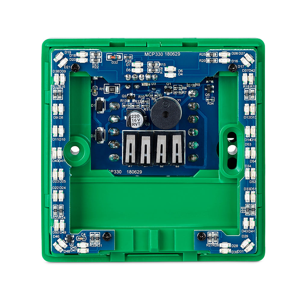 MCP330-PRO - Resettable Illuminated Call Point With Cover, Activation Sounder And Timer