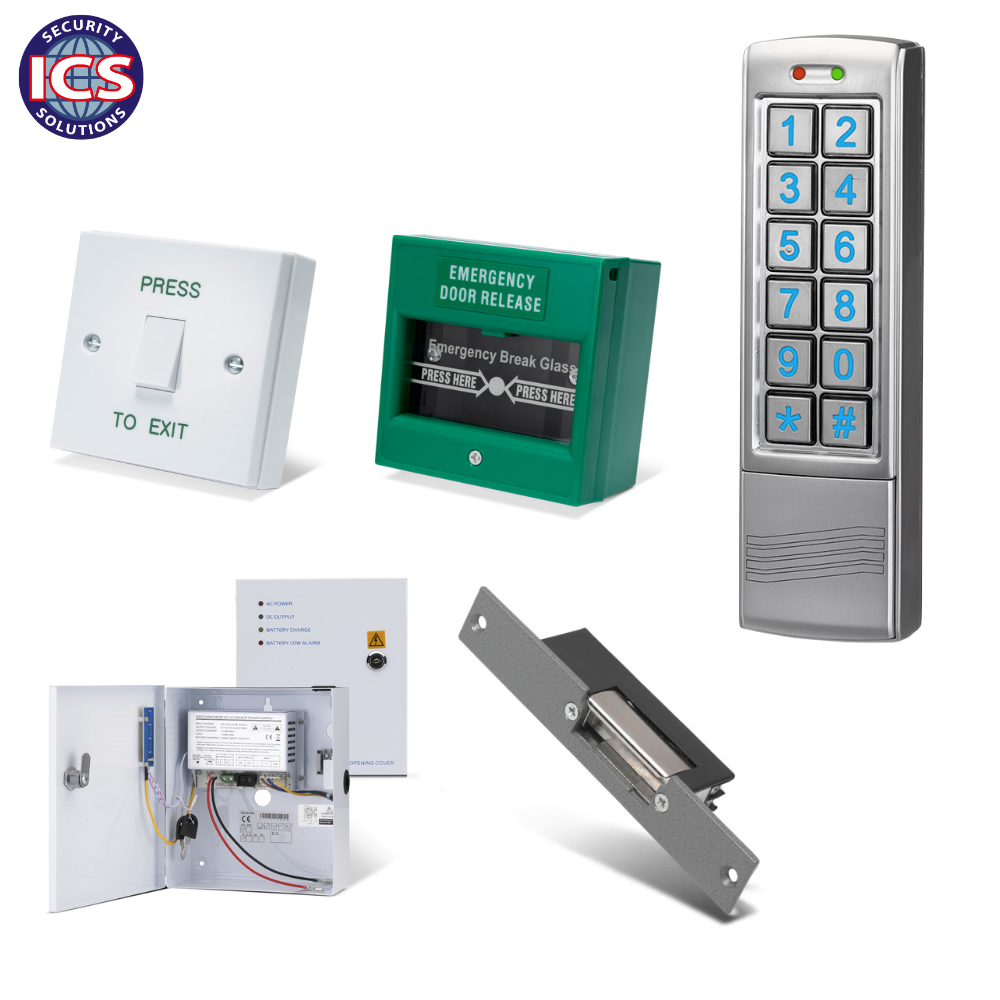 ONE K5 - Single Door Entry System Access Kit With Electric Release