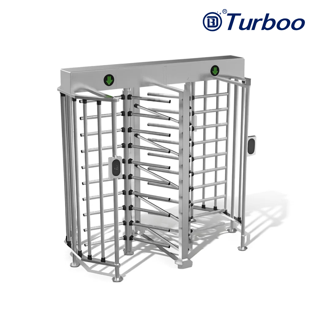 GM537-3 - Portable Full Height Turnstile Gate (Double)