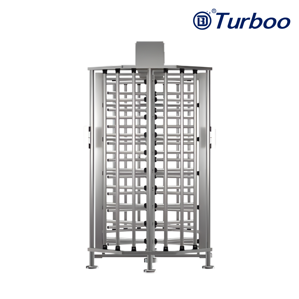GM537-3 - Portable Full Height Turnstile Gate (Double)