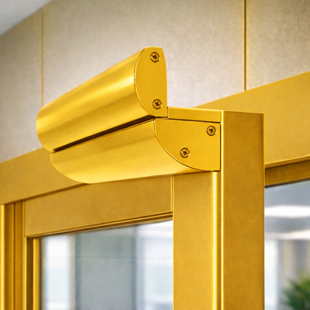 A-500ZLDC-G - Architectural Z&L Bracket In Gold Finish
