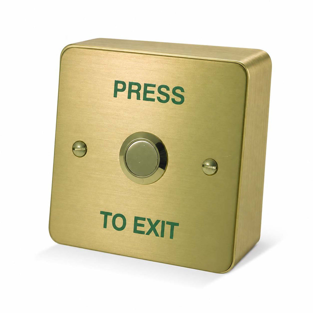 DRB002S-PTE-B - Exit Button in Brass