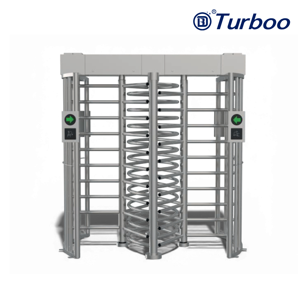 G536-2-D - Full Height Turnstile Gate Material Automatic Access Control (Double)