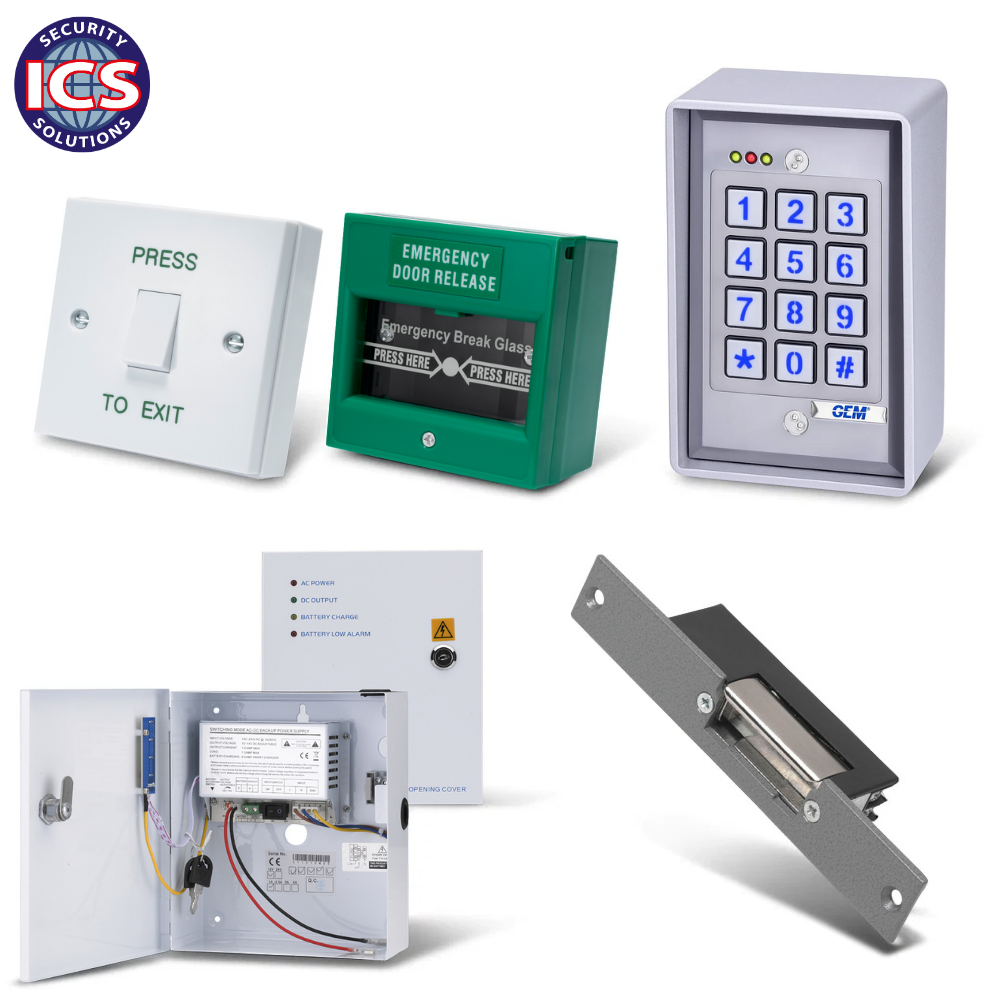 ONE K1 - Single Door Entry System Access Kit With Electric Release