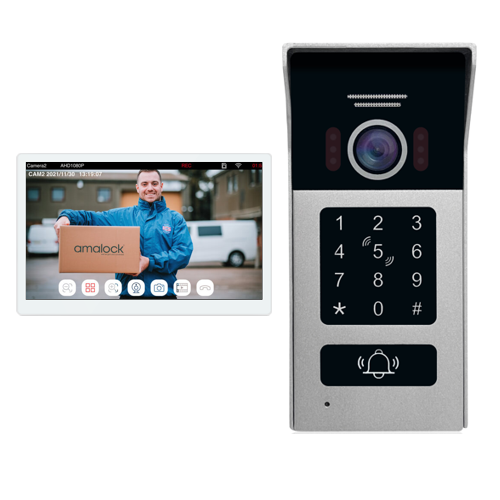 AMALOCK-2W1KP8 SMART VIDEO DOOR ENTRY KIT - Video Door Entry