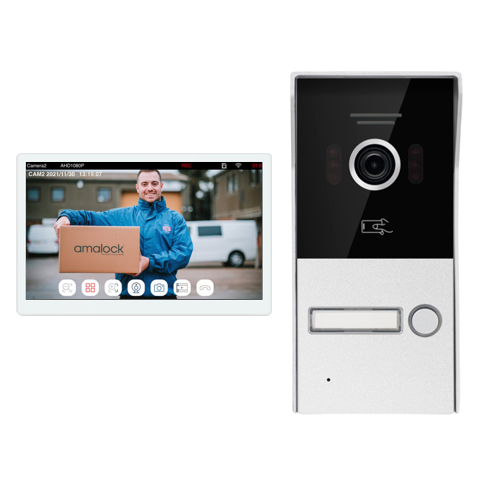 AMALOCK-2W1B8 SMART VIDEO DOOR ENTRY KIT - Video Door Entry