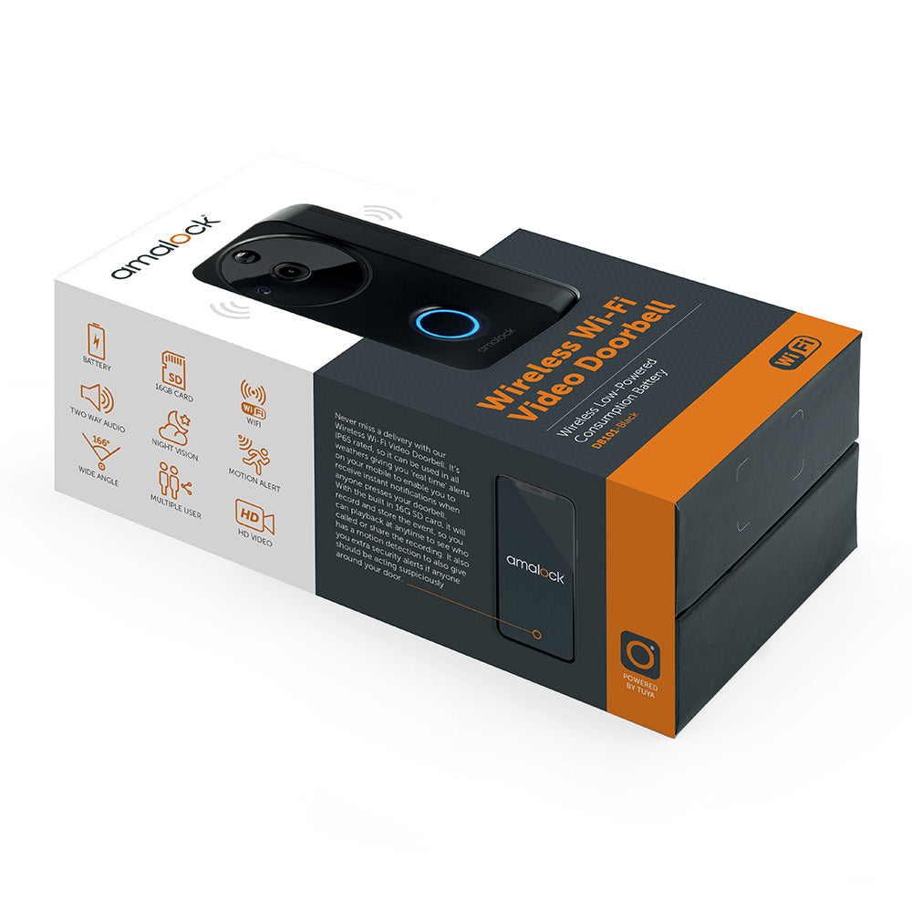 DB101-White - Wireless Wi-Fi Video Doorbell